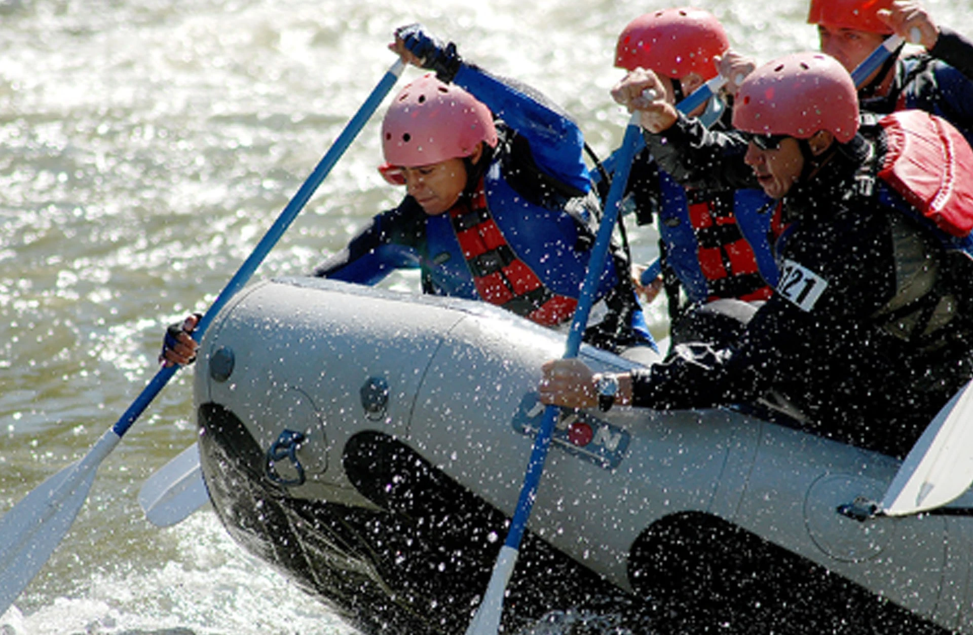 White water rafting adventure in Uttarakhand